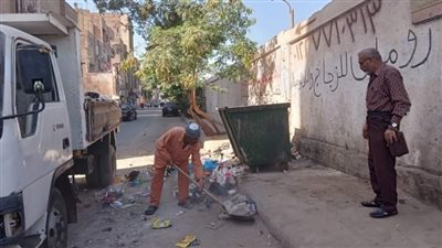 حملة مكبرة لرفع المخلفات والقمامة بمدينة دشنا 