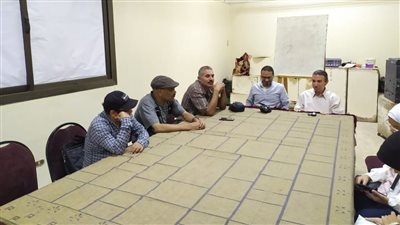 اللقاء الاسبوعي لنادي الأدب بقصر ثقافة أبوتيج 