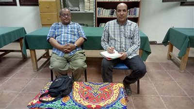 الأديب الدكتور ناجح جاد يترأس اللقاء الاسبوعى لنادى الأدب في ثقافة ديروط 