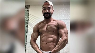 أحمد حمدى «ويكا» ضمن أفضل 10 فى البطولة العربية لكمال الأجسام