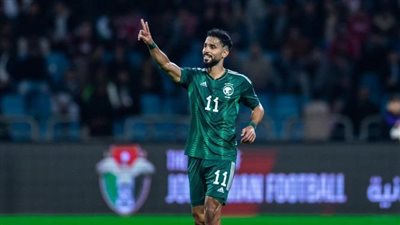صالح الشهري يسجل ثنائية السعودية في الأردن بالشوط الأول