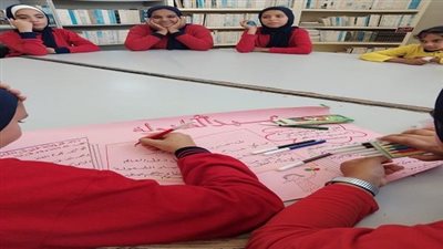  مكتبة الطفل والشباب بتنيدة بالداخلة تنظم مجلة حائط عن 