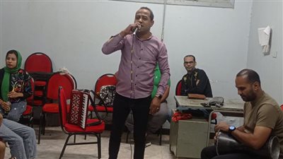 فرقة الموسيقى العربية بقصر ثقافة الخارجة تنظم بروفات متميزة للأغانى العربية