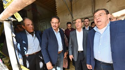 مستشار رئاسة الجمهورية ورئيس المركزي للتعمير يتابعان مشروعات أحياء القاهرة