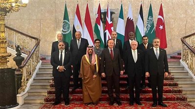 شكري وأعضاء اللجنة الوزارية العربية الإسلامية يلتقون مع وزير الخارجية البريطاني