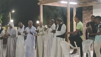 مكتبة الطفل والشباب بالفرافرة يعرض فنون شعبية لفرقة التلقائين للفن الشعبي