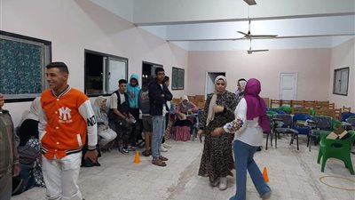 استمرار فاعليات ورش أندية السكان بمركز التنمية الشبابية بالطور 