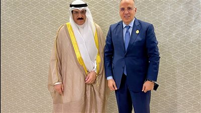 وزير الري يدعو دولة الكويت للانضمام لمبادرة AWARe 