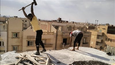 حملات على المخالفات بـ6 أكتوبر والسادات والشروق وبني سويف الجديدة 