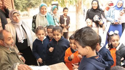 جامعة أسيوط تنظم زيارة ترفيهية لأطفال روضة الرعاية المتكاملة لمزرعة الجامعة