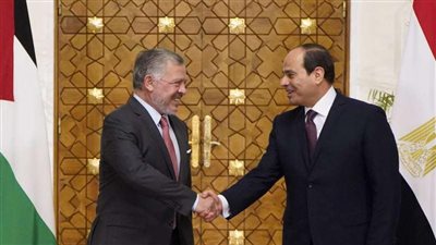 ملك الأردن يدعم مصر بشأن رفض تهجير الفلسطينيين (شاهد)