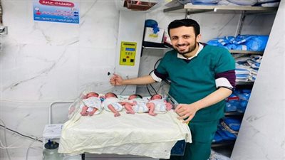 سيدة أسيوطية تلد 4 توائم بقرية ريفا بمركز أسيوط