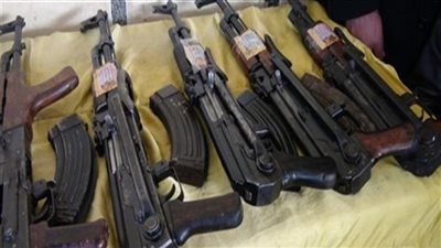 حبس المتهمين بحيازة أسلحة نارية بالجيزة 