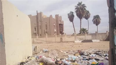 صور.. الإهمال يسيطر علي قصر البرنس يوسف كمال بنجع حمادى