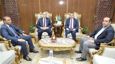 محافظ المنوفية يستقبل رئيس هيئة النيابة الإدارية لبحث سبل التعاون المشترك