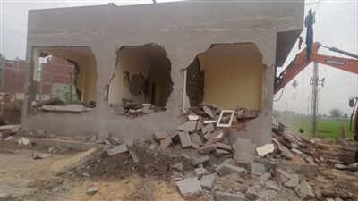 كفر الشيخ تنفذ حملات لإزالة التعديات على الأراضي الزراعية