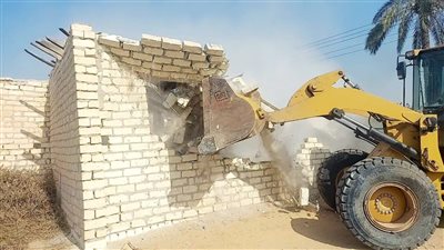 إزالة 29 حالة تعدٍ على الأراضي الزراعية بالإسماعيلية 