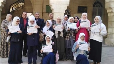 أزهر الغربية يتابع فعاليات مسابقة 