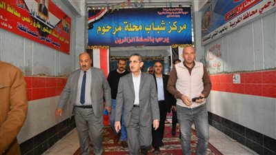 محافظ الغربية يتفقد تجهيز 4 مقرات انتخابية بطنطا وبسيون