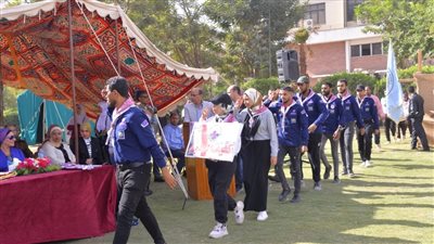 جامعة أسيوط تشهد افتتاح الدورة الكشفية 42 