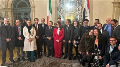وزيرة الهجرة تلتقي أقطاب الجالية المصرية بسفارة روما للمشاركة في الانتخابات الرئاسية