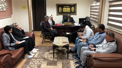 وكيل الشباب والرياضة بشمال سيناء يعقد الاجتماع الشهري مع مديري الإدارات