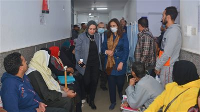 نائب محافظ البحيرة تتفقد عيادات التأمين الصحي بأبو الريش 