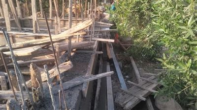 إيقاف أعمال بناء دون ترخيص بقطاع السيد عبدالرحيم بقنا