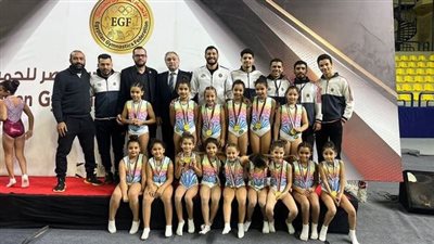 الصيد يحصد 19 ميدالية ذهبية فى بطولة كأس مصر لجمباز الترامبولين 