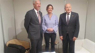 أبو الغيط يلتقي بكل من وزير خارجية البرتغال ووزيرة خارجية سلوفينيا 