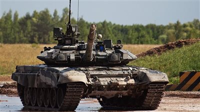 الجيش الروسي ينشر صورة لدبابة 