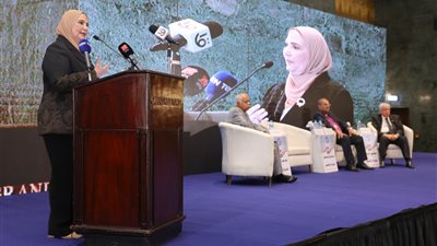 وزيرة التضامن في مؤتمر الإنجيلية: مصر مساندة دائمة وداعمة لشعب فلسطين.. شاهد