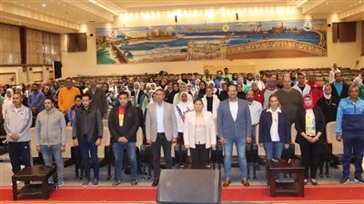 ختام اللقاء الرياضي لأولمبياد الفتاة الجامعية بالإسكندرية