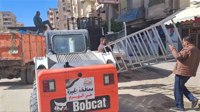محافظة الجيزة ترفع 1700 حالة اشغال للمحال والمنشآت التجارية بهضبة الأهرام