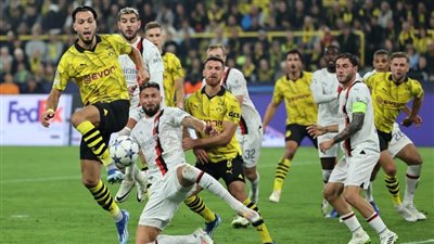 موعد مباراة بوروسيا دورتموند وميلان اليوم والقنوات الناقلة