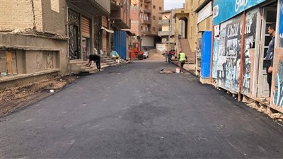  رصف المنطقة الغربية ببلطيم بتكلفة 3.3 مليون جنيه
