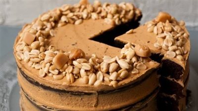 طريقة تحضير تشيز كيك بزبدة الفول السوداني| تحميك من انتاج حصوات المرارة