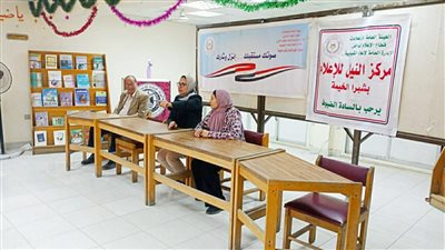 ندوات للتوعية بالمشاركة السياسية بالنيل للإعلام بشبرا الخيمة 