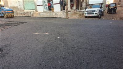  رصف شارع الشونة ببلطيم وتحسين المرافق والخدمات المقدمة للمواطنين 