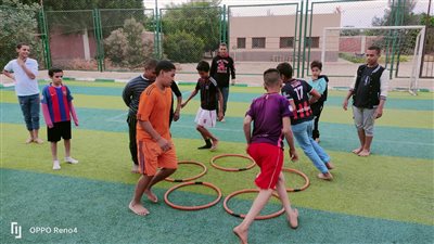 مهرجان رياضي في الألعاب الترويحية والترفيهية بنادي الشبان المسلمين بالغريزات