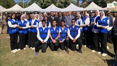 شباب مشروع متطوعي YLY يشاركون في تنظيم المهرجان المصري للزيتون