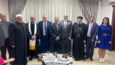 تجمع كبير في حب مصر بالكنيسة الإنجيلية للمصريين بالخارج لدعم الانتخابات الرئاسية