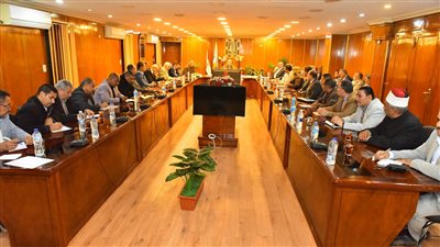 محافظ أسيوط يستعرض الاستعدادات النهائية للانتخابات الرئاسية 