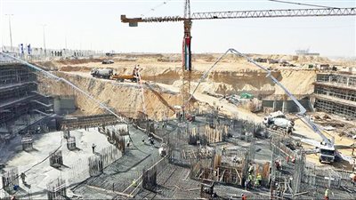 «منصات» تحتفل بـ«اللبشة الأخيرة» لبرج بوديا تاور فى العاصمة الإدارية