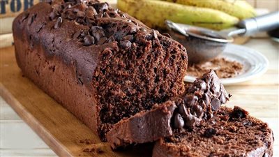 احمي أولادك من خطر المواد المصنعة وحضري كيكة الموز بالكاكاو في المنزل