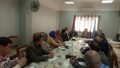 تعليم كفر الشيخ :    تفعيل البرنامج العلاجي للصفوف العليا  ومناقشة سبل التعاون مع الثقافة