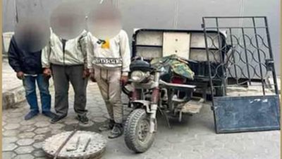 بنبيعها خردة ..اعترافات عصابة سرقة بالوعات الصرف الصحى 