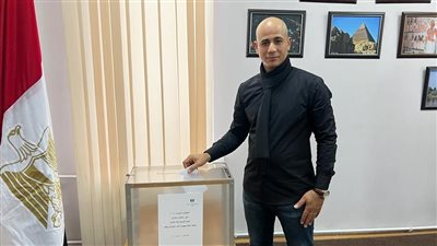  أبناء الجالية المصرية بأوكرانيا يشاركون في الانتخابات الرئاسية بكييف.. صور