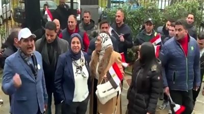 إقبال واسع من المصريين بالخارج للمشاركة في الانتخابات الرئاسية (شاهد) 