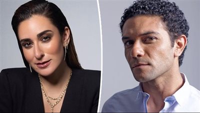 أمينة خليل وآسر ياسين على ريد كاربن فيلم «شماريخ» بمهرجان البحر الأحمر